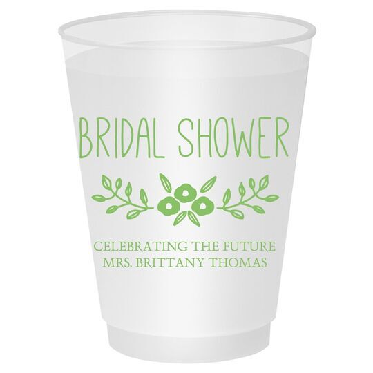 Bridal Shower Swag Shatterproof Cups